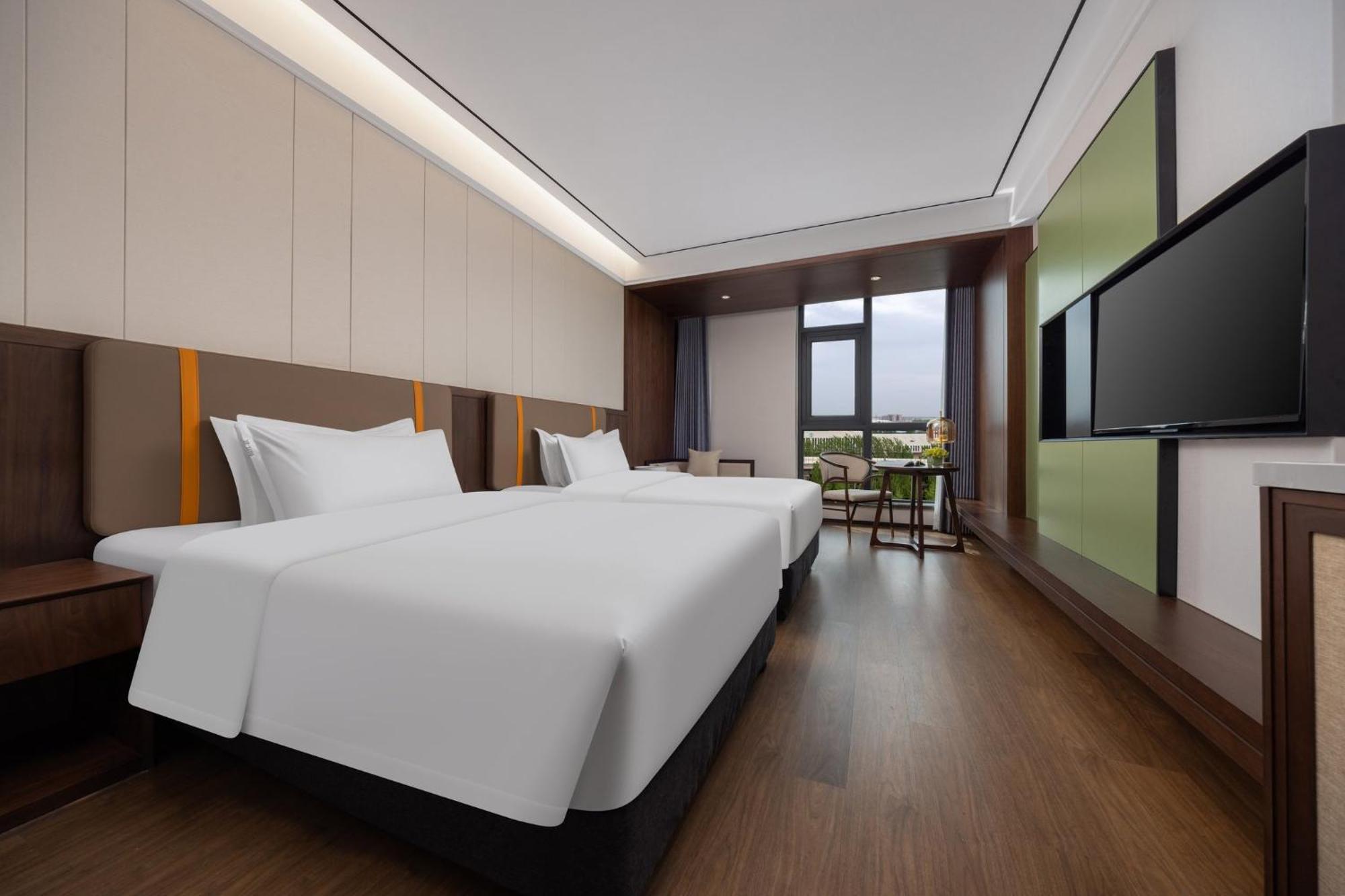 Holiday Inn Express Zhengzhou Airport By Ihg Hszincseng Kültér fotó